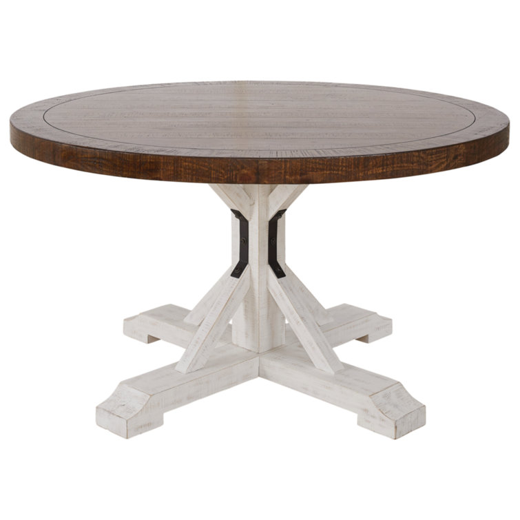 Signature Design by Ashley Valebeck 54'' Pedestal Dining Table Wayfair